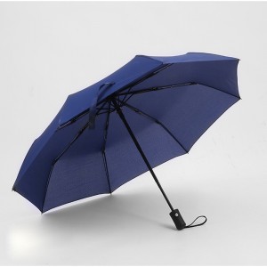 高品質の印刷ロゴ自動オープン閉じる自動折りたたみ傘