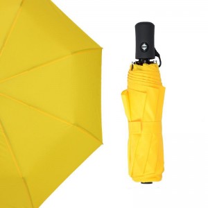 2019コンパクト旅行防風2層自動AOAC 3折りたたみ傘を操作するのは簡単